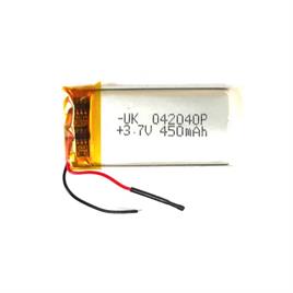 باتری لیتیوم یون مدل 042040P ظرفیت 450 mAh