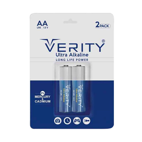باتری قلم AA وریتی VERITY مدل ULTRA ALKALINE LR6-U