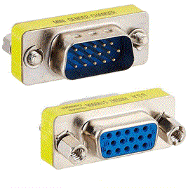 تبدیل 15 پین VGA - یه سر نری یه سر مادگی