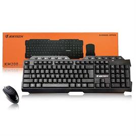 کیبورد و ماوس بی سیم JERTECH  جرتک  مدل 200