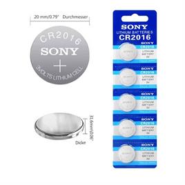 باتری سکه ای LITHIUM  لیتیوم سونی SONY مدل CR2016