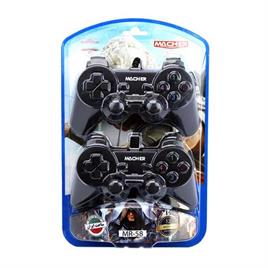 دسته بازی سیم دار دوبل شوکدار  ساده MACHER مدل MR-58