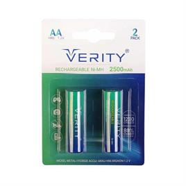 باتری قلم AA شارژی VERITY وریتی مدل 2500 mAh