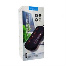 رابط برق 4 خانه Verity وریتی مدل V-PS3115 متراژ 1.5 متری