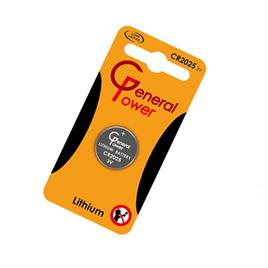 باتری 2025 سکه ای General Power تکی