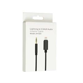 کابل صدا LIGHTNING آیفون به AUX 3.5 مدل JH-023