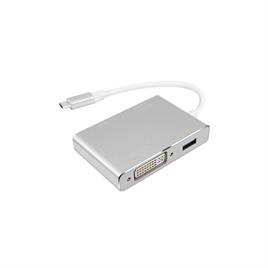 تبديل تايپ سي به VGA-HDMI-DVI-USB3