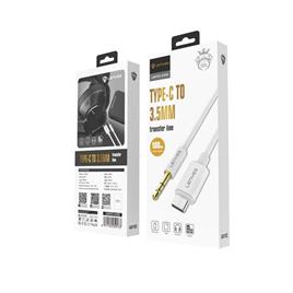 کابل صدا LENYES تایپ سی TYPE-C به AUX 3.5 مدل AX102