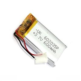 باتری لیتیوم یون مدل 602035P ظرفیت 600 mAh