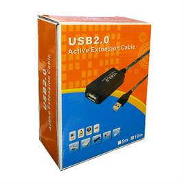 کابل افزایش USB 2.0 برد دار P-NETمتراژ 15 متر