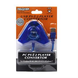 تبدیل دسته‌بازی پلی استیشن به USB 2.0 مچر مدل MR-66
