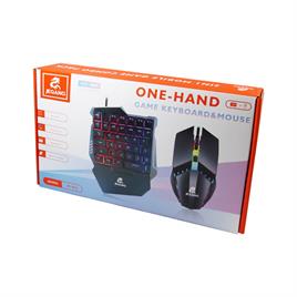 کیبورد و ماوس سیم دار گیمینگ JEQANG  جیکنگ مدل JK-913 4 In 1 Suit