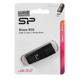 فلش سیلیکون پاور Silicon Power مدل Blaze B50 USB 3.2 ظرفیت 32 گیگابایت