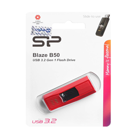 فلش سیلیکون پاور Silicon Power مدل Blaze B50 USB 3.2 ظرفیت 32 گیگابایت