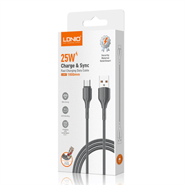 کابل شارژر MICRO USB اندروید LDNIO الدینیو مدل LS851 متراژ 1 متر