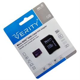مموری میکرو MICRO SD وریتی VERITY مدل 80MB/s-  CLASS-10 - U3 ظرفیت 64 گیگابایت
