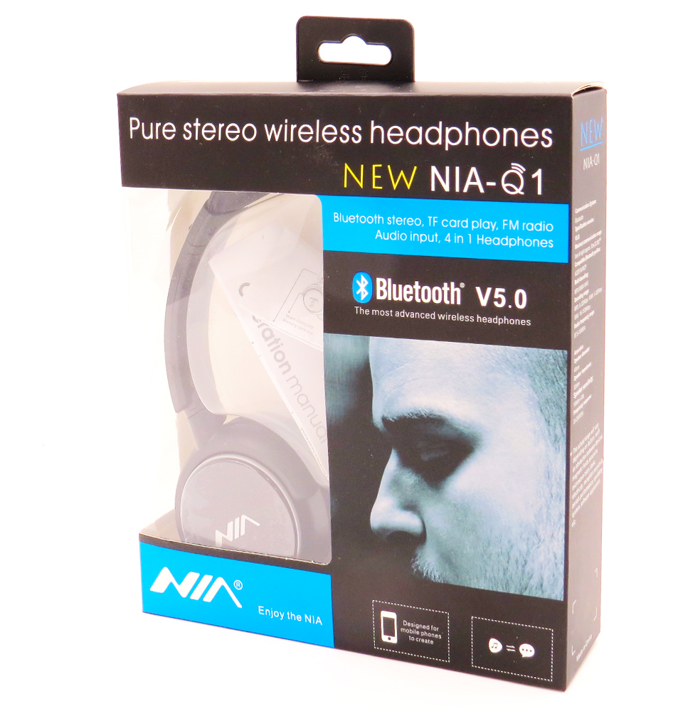هدفون بلوتوث NIA نیا مدل Q1 - NEW