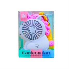 پنکه شارژی طرح تک شاخ  (قابل حمل)  مدل TJ 01C