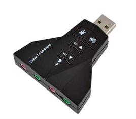 کارت صدا USB موشکی مدل VIRTUAL7.1