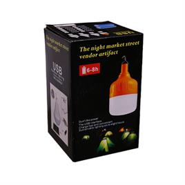 لامپ شارژی VENDOR همراه با پنل خورشیدی مربعی