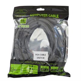 کابل تصویر VGA  یو سی تکUCTECH مدل 4 +3  متراژ  3 متر