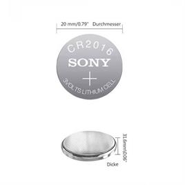 باتری سکه ای LITHIUM  لیتیوم سونی SONY مدل CR2016