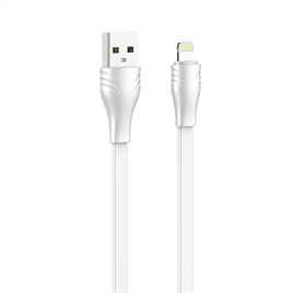 کابل شارژر آیفون LIGHTNING الدینیو LDNIO مدل LS551 متراژ 1 متر
