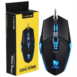 ماوس سیم دار گیمینگ T- WOLF مدل G510