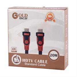 کابل تصویر HDMI گلد اسکار GOLD OSCAR 4k×2k متراژ 20 متر