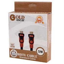 کابل تصویر HDMI گلد اسکار GOLD OSCAR  4k×2k متراژ 5 متر