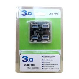 هاب 4 پورت USB 3.0 شیشه ای