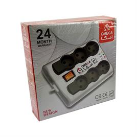 محافظ برق امگا OMEGA مدل P6000 طول کابل 5 متر