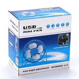 پنکه رومیزی کابلی  USB-MINI FAN