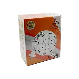 رابط برق 4 خانه OMEGA امگا مدل 4 خانه سیم جمع 5 متری
