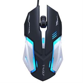 ماوس سیم دار گیمینگ T-WOLF مدل V5